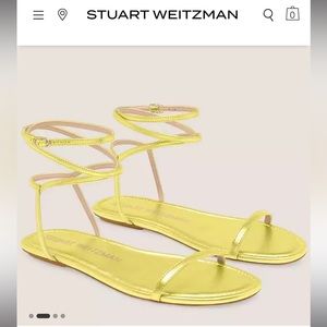 Stuart Weitzman BARELYNUDE FLAT SANDAL